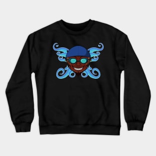 Swimming Devil (no caption) Crewneck Sweatshirt